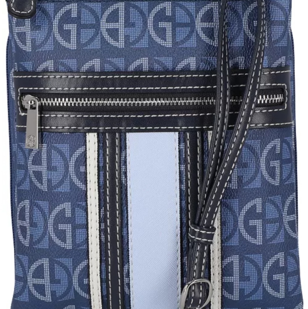 Giani Bernini Dasher Center Strap  Signature Crossbody - Picture 2 of 3
